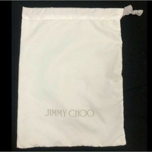 Authentic Jimmy Choo Dust Bag White 13.6" x 10.4"